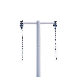 MUAH tear drop stone with dropped chain with unique special material base in a completely new style