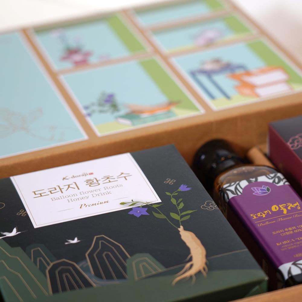 K-Doraji Tea Premium Set of 3