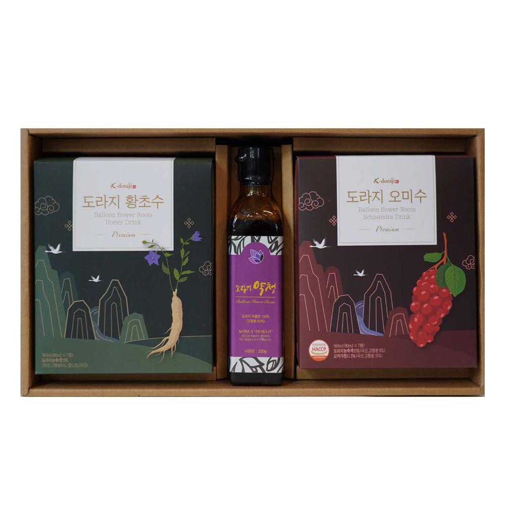 K-Doraji Tea Premium Set of 3