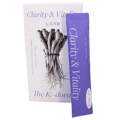 K-doraji  New Tea Base (Chai Syrup) Stick, Calm Sore Throat, Milk tea base